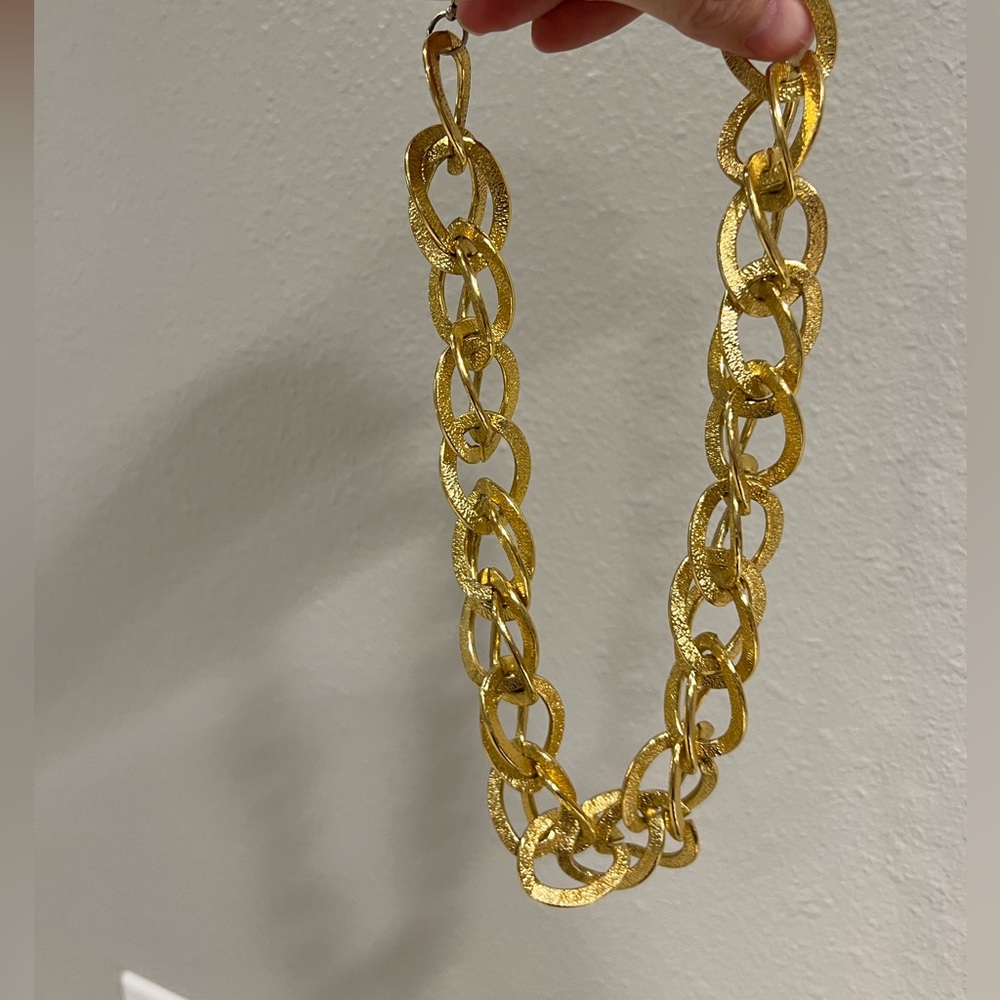 Women’s gold necklace